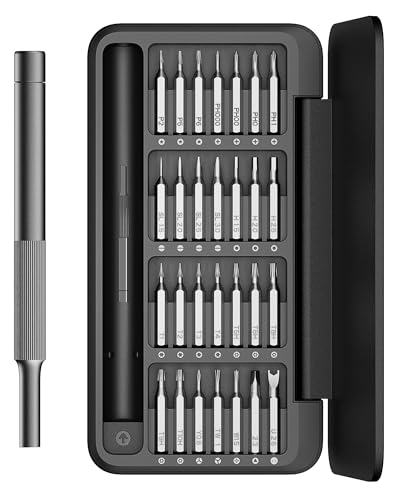 Kit Destornilladores Precisión 28 en 1, Mini Destornillador Manual