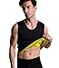 Vinmin Mens Hot Thermo Body Shaper Neoprene Slimming Vest Fat Burner Tummy Control Workout Sauna Suit for Weight Loss