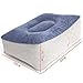 Audew Inflatable Foot Rest Pillow Cushion Travel Ottomans Home Relax Reduce DVT Risk on Flights