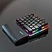 Forgun One-Handed Keyboard Professional Left Hand Keypad 35-Key RGB Multiple Backlight Mode Gaming Accessorythumb 3