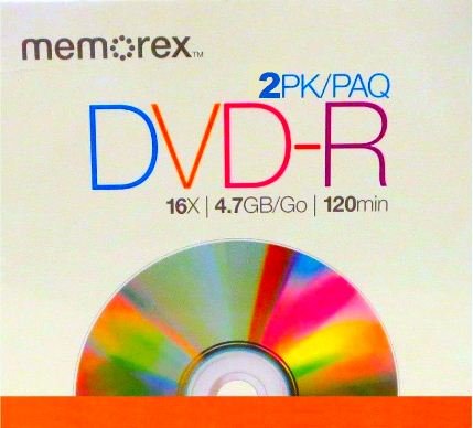 Memorex 16X DVD-47 in Dual Jewel Case (Discontinued by Manufacturer)