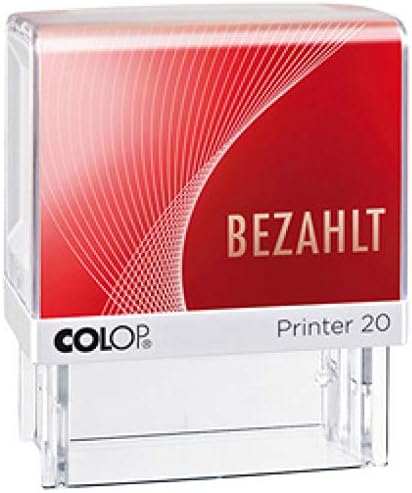 COLOP Printer 20 Text Stamp Urgent, Imprint Red, Ready to Use, Up to 5000 Imprints, Rot, klein - Image 3