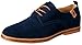 iLoveSIA Men's Leather Suede Oxfords Shoe US Size 12 Blue