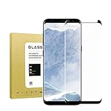For Galaxy S8 Plus Tempered Glass Screen Protector , Caryan Full Coverage Screen Protector for Samsung Galaxy S8 Plus [Case Friendly] [Anti-Scratch][Anti-Fingerprint][Bubble Free]