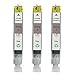 HOTCOLOR 3 Pack CLI-251 High Yeild CLI-251XL Grey Compatible Ink Cartridge for Cannon PIXMA MG5420 PIXMA MG5450 PIXMA MG6320 Printer