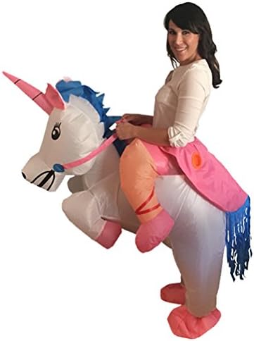 Halloween Inflatable Unicorn Adult Fancy Dress Costume