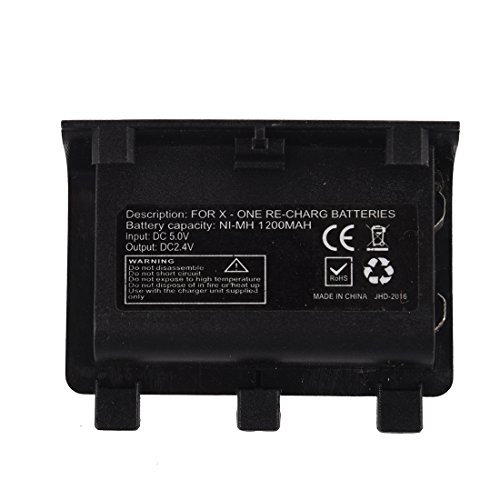 Xbox Controller Battery, Rechargeable Battery Pack with USB Charging Cable for Xbox One
