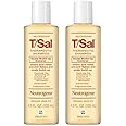 Neutrogena T/Sal Therapeutic Shampoo for Scalp Build-Up Control with Salicylic Acid, Scalp Treatment for Dandruff, Scalp Psoriasis & Seborrheic Dermatitis Relief, 4.5 fl. oz (Pack of 2)