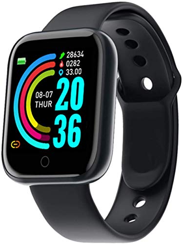 Smartwatch Orologio Fitness Tracker Uomo Donna, Bluetooth Smart Watch Cardiofrequenzimetro da Polso Impermeabile IP68…