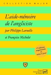 L' aide-mémoire de l'angliciste