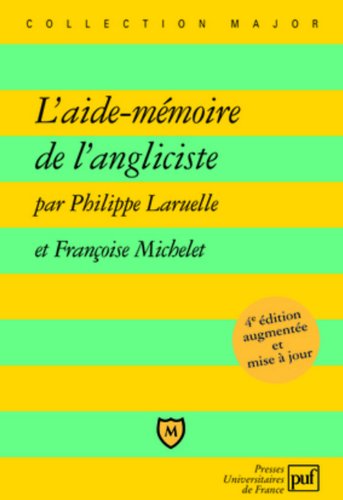 L' aide-mémoire de l'angliciste