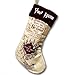 Harry Potter Christmas Decorations Personalized Marauders Map Holiday Stocking Decoration with Custom Name