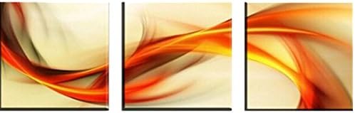 3Pcs Combination Painting Home Decor Modern Picture Set On Canvas Painting 3 Size (Random: Size)