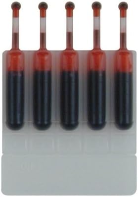 Wholesale CASE of 25 - Xstamper Line Dater Ink Cart. Refills-Refill Ink, 5ml Cartridge, Red