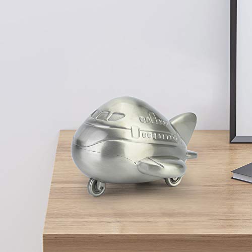 Money Jar for Kids, Air Plane Shape, Cute Piggy Bank, Money Saving Jar, for Kid's Present, for Nursery Decoration, Desktop Ornament, Children Fun Toy - Thumbnail 4
