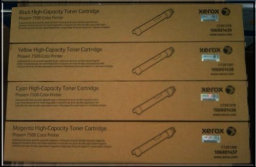 Xerox Xerox Phaser 7500 Toner CartridgeRetail Packaging