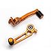 Moto Onfire Aftermarket New Evolution Orange Brake Clutch Gear Pedal Lever Fit for 2013 2014 2015 KTM Duke 125 200 390