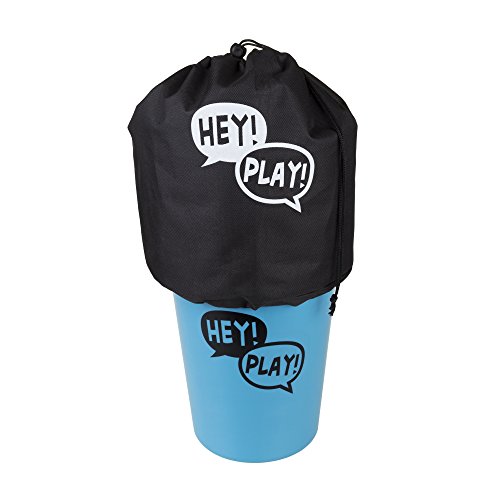 image for Bucket Ball Giant Beer Pong Outdoor Game Set for Kids and Adults with 