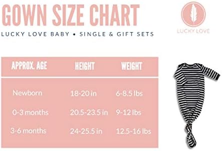 lucky love baby gown