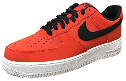 Nike Air Force 1 '07 Leather Men's Shoes Habanero Red/Black/White aj7280-601 (11 D(M) US)