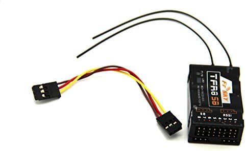 RipaFire TFR8SB 8CH 2.4GHz Futaba FASST Compatible TF Receiver W/RSSI & SB Ports