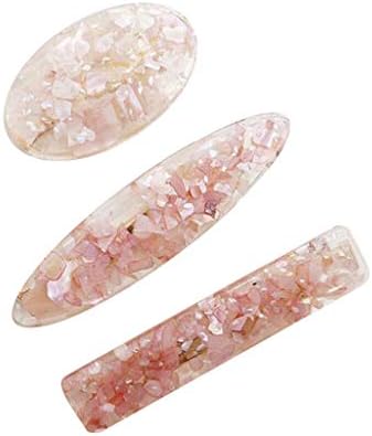 Youdong hair clip Women's Popular Korean Girls Cute Hairpin Womens Hair Clip Bow Crystal Pearl Barrettes Headwear for Women Fashion Jewelry Accessories Hairpins Feather Shape Pins Styling Jewelrys