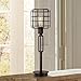 Franklin Iron Works Modern Industrial Rustic Farmhouse Table Lamp 24