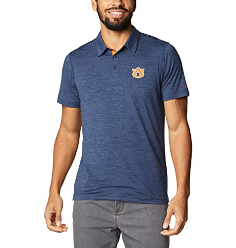Columbia Men's CLG Tech Trail Polo, AUB - Navy, X-Large at Amazon