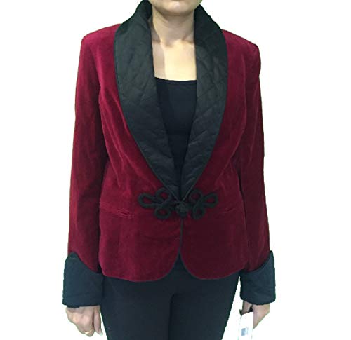 ralph lauren women's red blazer