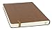 Red Co. 5” x 7” Embossed Bee Textured Faux Leather Journal, 240 Lined Pages, Brown