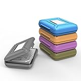 ORICO 3.5 Hard Disk Drive Protective Boxes Protective Box Storage Case for 3.5 Inch HDD External Hard Drive Anti-Static Shock Proof - 5 Color