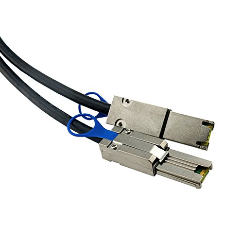 Mefore External 26 Pin Mini SAS SFF-8088 to Mini SAS 4X SFF-8088 Data Cable Male Cord Server Raid Cable (13.2FT)