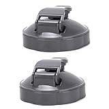 2-pcs Flip-Top To-Go Lid for NutriBullet Bullet Blender Juicer Cups 18o/24oz/32oz