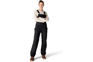 Carhartt womens Relaxed Fit Washed Duck Insulated Bib OverallWork Utility Coveralls