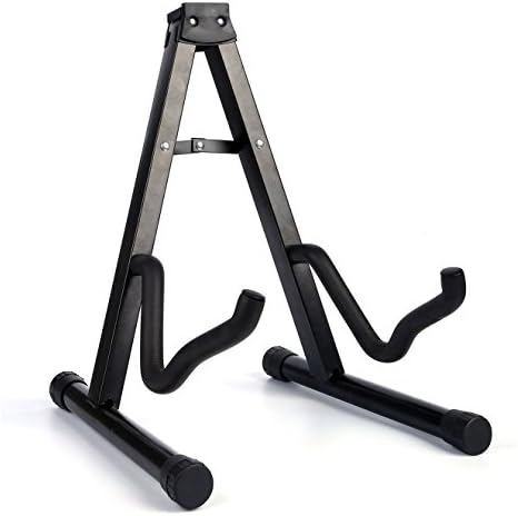 Universal Folding Guitar Stand, Small Size Color Black