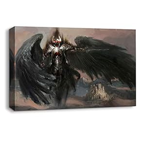 Angel and Dragon Pictures Home Wall for Bedroom...