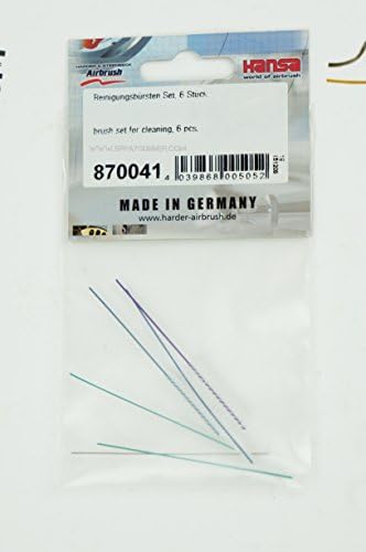 Harder and Steenbeck airbrush nozzle needle cleaning brush set 870041. by SprayGunner
