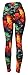 VIV Collection Plus Size Fashion Print Leggings, Nature