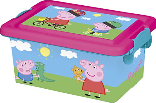 peppa pig storage bin