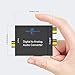 Goronya Digital Optical Coax to Analog RCA Audio Converter and 3.5mm (Headphone) Outpouts, 24-bit DAC with DC 5V Power Supply Adapter and Optical Cable