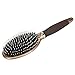 Yolika Boar Bristle Paddle Detangling Brush for Men and Women, Designed for Wet, Dry, Thick, Thin, Curly and Straight Hair Comb, Gold