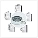 Leadallway 5pc Emergency Fire Starter Flint Match Lighter Metal Outdoor Camping Hiking Instant Survival Tool Safety Durable Hot