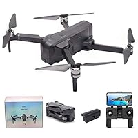 Kizove SJRC F11 5G WiFi FPV GPS Drone with 1080P Camera Live Video Foldable Brushless Motor RC Quadcopter Drone with iOS Android App Control Follow Me One-Key RTH Track Flight Headless Motor