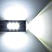 Alla Lighting Newest High Power 3035 SMD 3157 3156 3057 4157 LED Bulbs Super Extremely Bright 6000K Xenon White Lamp Replacement for Turn Signal Brake Tail Back Up Reverse Light