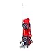 Kids Luggage 3D Racing Car Design Children's Trolley Upright Hard Side Carry on suitcase(18 inch,Red)