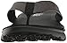 Skechers Performance Men's On The Go 400 Flip Flop,Black Synthetic Leather,9 M US
