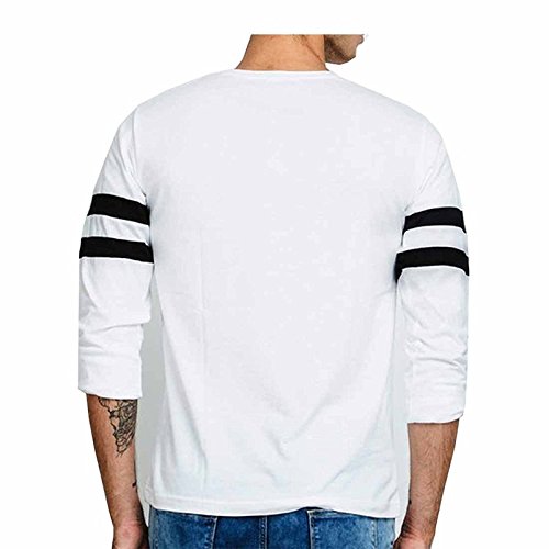 veirdo men's cotton t-shirt (tsh_03plainwhite_p)