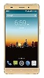POSH MOBILE ULTRA MAX 4G LTE ANDROID GSM UNLOCKED DUAL SIM 5.5” HD SMARTPHONE, PLUS-sized HD display, 8MP Camera and 16GB of Storage. 1 Year warranty. (L550 GOLD)