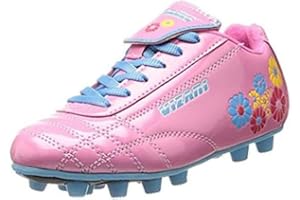 Vizari Blossom FG Soccer Shoe for Toddler/Little Kid | Synthetic Leather, Machine Washable, Unique Graphics, Comfortable Design, Durable Rubber Outsole (Toddler/Little Kid)