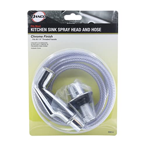 DANCO Kitchen Sink Spray Hose and Head, Chrome, 1Pack (88814) Pricepulse